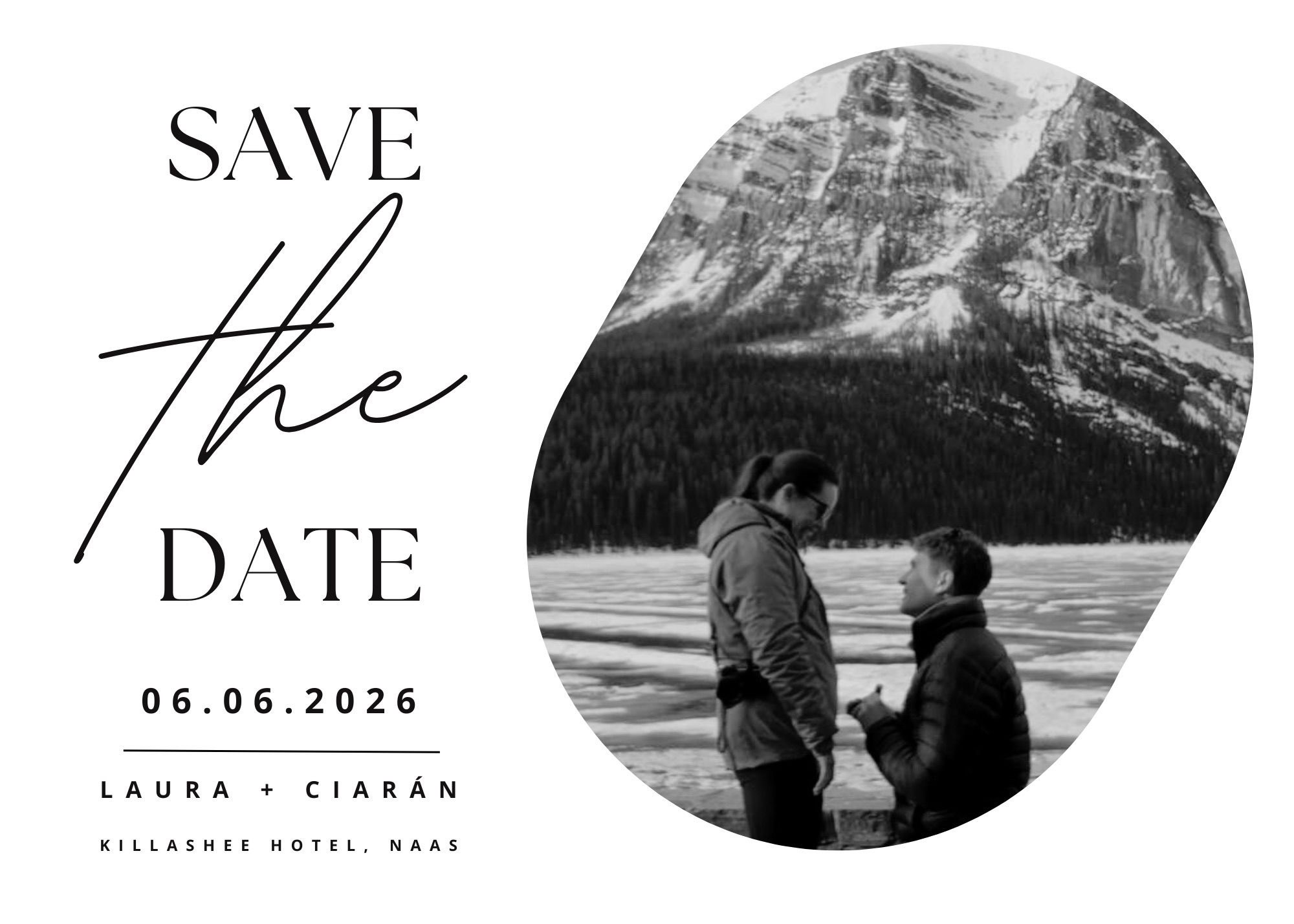 Save the Date - Laura and Ciarán